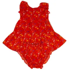 PILLIN - Vestido Bebe Niña Naranja
