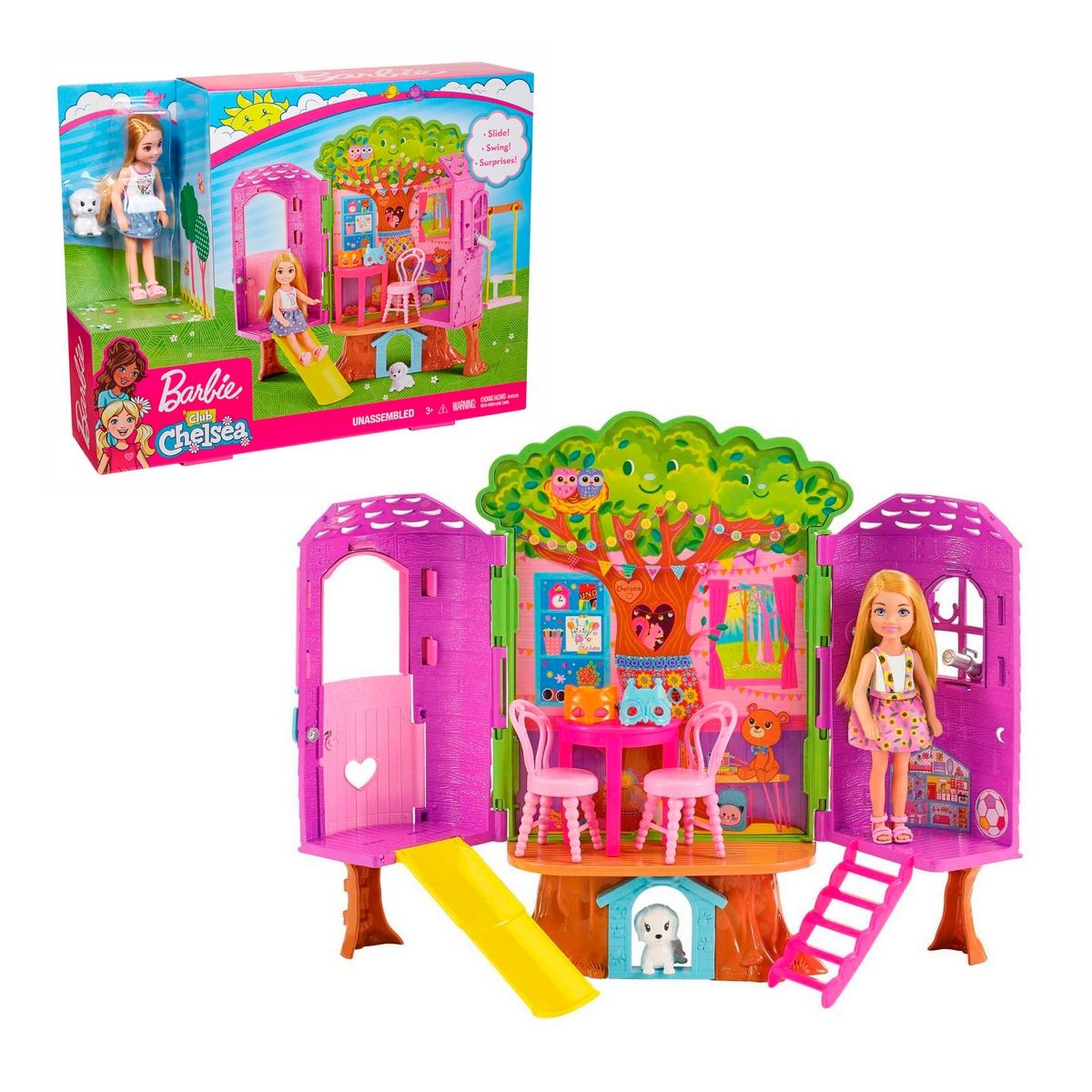 BARBIE - Barbie Chelsea Casa Del Árbol