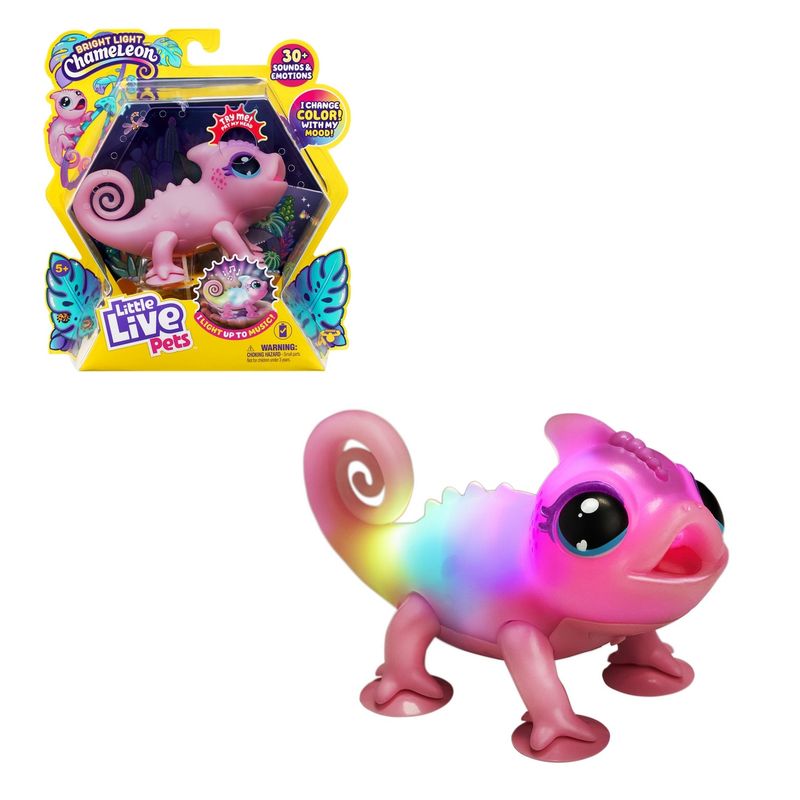 LITTLE LIVE PETS - Little Live Pets Camaleón Rosa S2