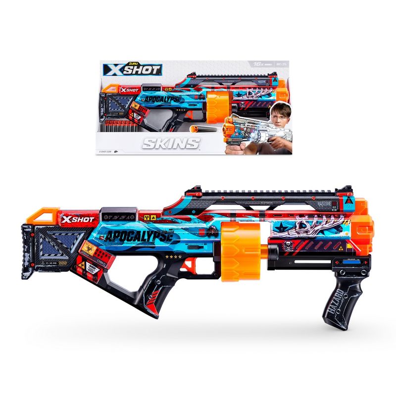 X-SHOT - Lanza Dardos Last Stand Skins X-Shot - Apocalyse