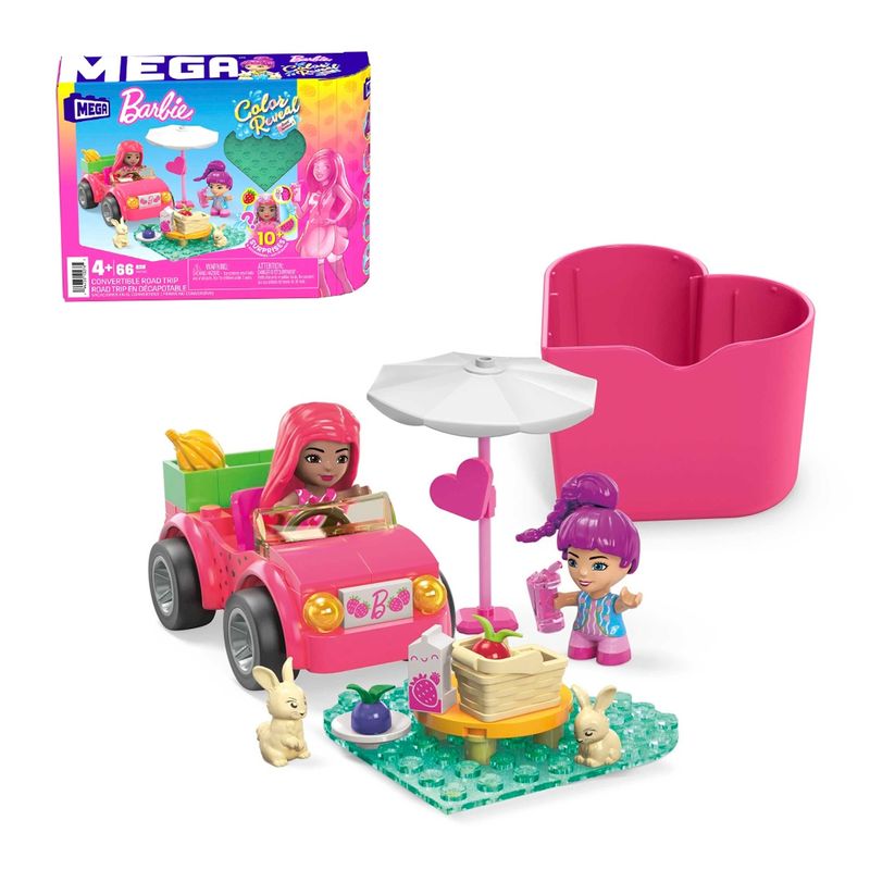 ANSALDO - Mega Barbie Juguete De Construcción Paseo En Convertible
