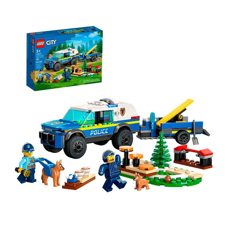 LEGO - Entrenamiento Móvil Para Perros Policía Lego City