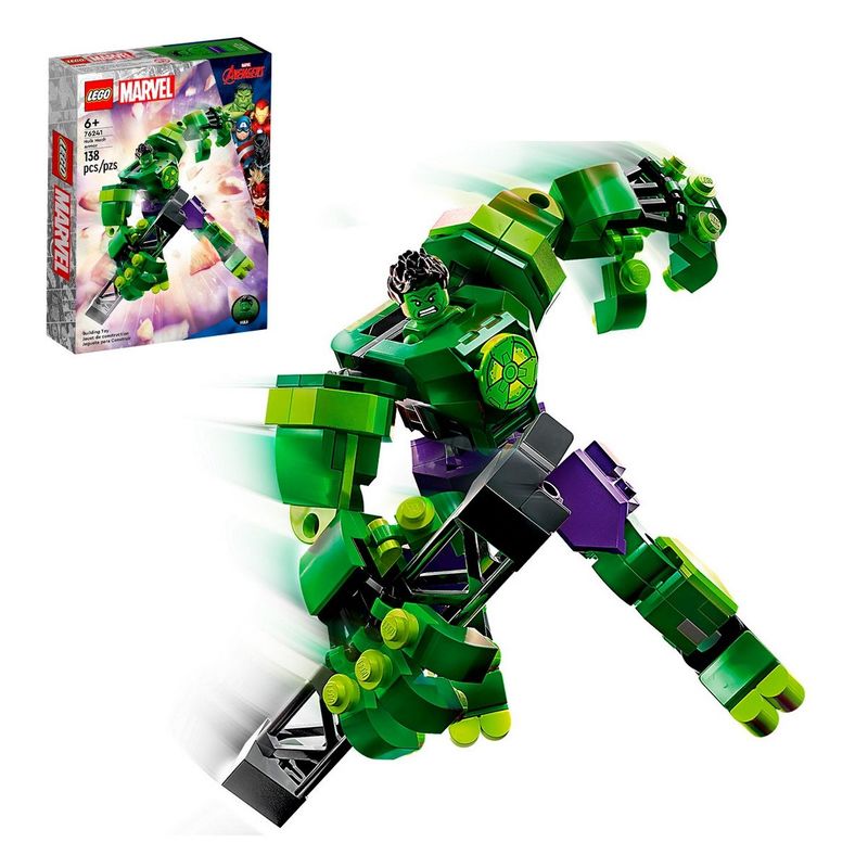 LEGO - Bloques LEGO Super Heroes armadura robótica - Hulk