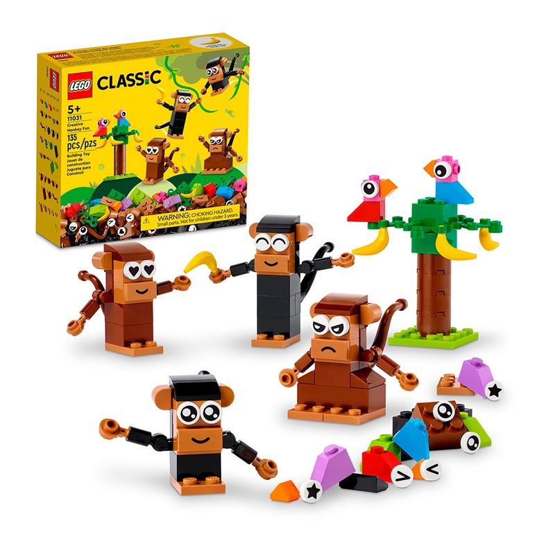 LEGO - Diversión Creativa Simios Lego Classic