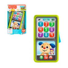 FISHER PRICE - Fisher-Price Juguete Para Bebés Smartphone Aprendizaje Verde