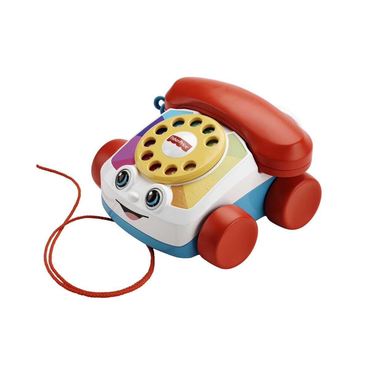 FISHER PRICE - Teléfono didáctico Fisher Price clásico con sonido
