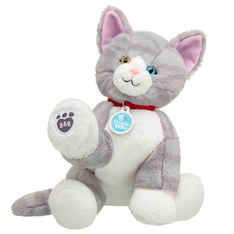 BUILD A BEAR - Peluche Gato Gris Promise Pets Build-A-Bear
