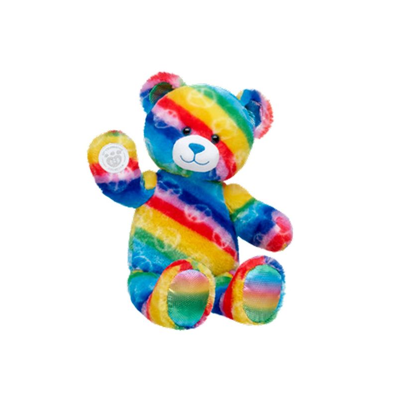 BUILD A BEAR - Peluche Oso Arcoiris 25 Aniversario Build-A-Bear