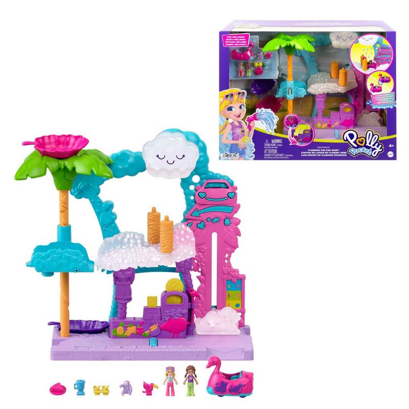 POLLY POCKET - Polly Pocket Pollyville Auto-Lavado
