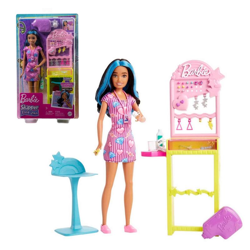 BARBIE - Barbie Skipper Perforadora De Orejas