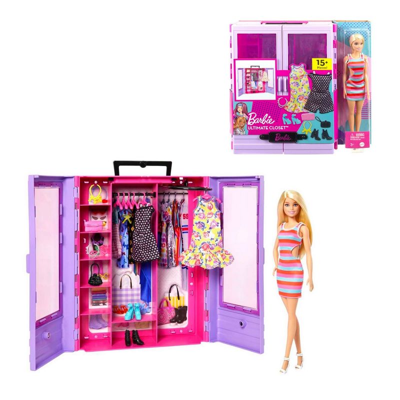 BARBIE - Barbie Nuevo Closet De Lujo Con Muñeca
