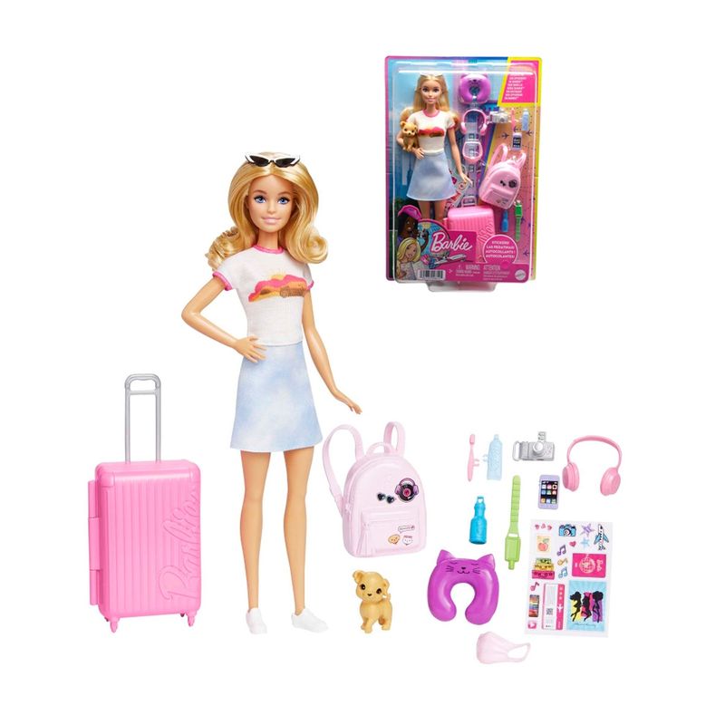 BARBIE - Barbie Entretenimiento Muñeca Viajera