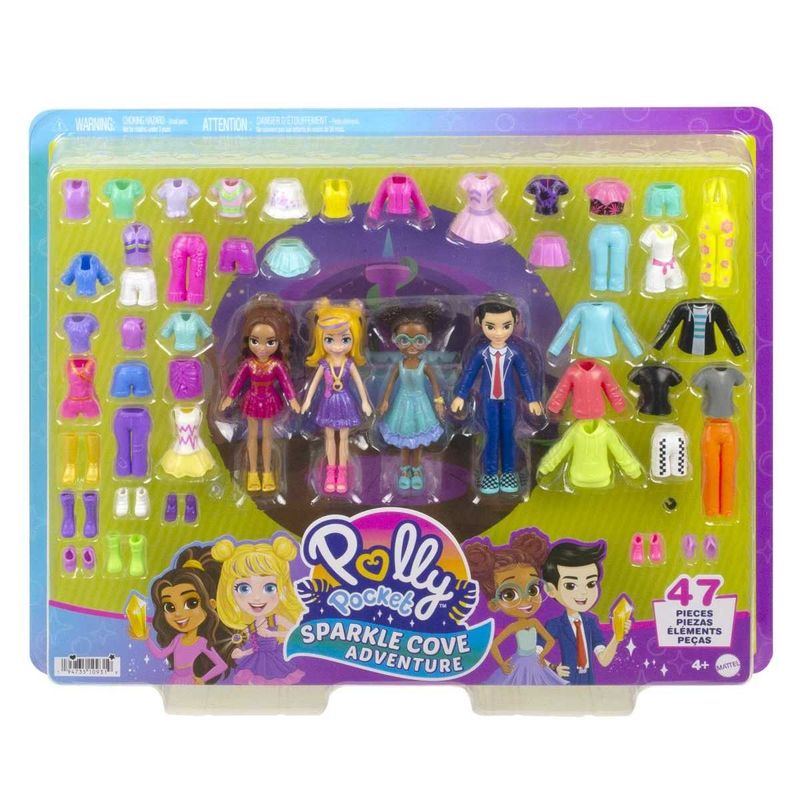 POLLY POCKET - Polly Pocket Súper Paquete De Modas Bahía Mágica