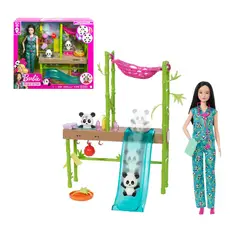BARBIE - Profesiones Set De Juego Cuidadora De Pandas