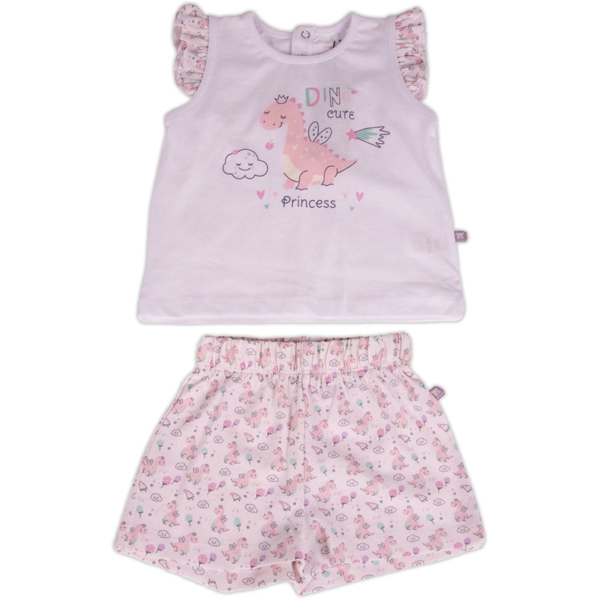 PILLIN - Pijama Bebe Niña Rosado Pillin PILLIN