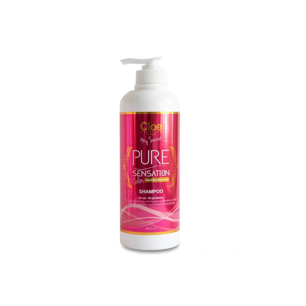 CLOE - Cloe Shampoo Pure Sensation Cuidado del color Sin Sal sin parabenos 1000 ml.