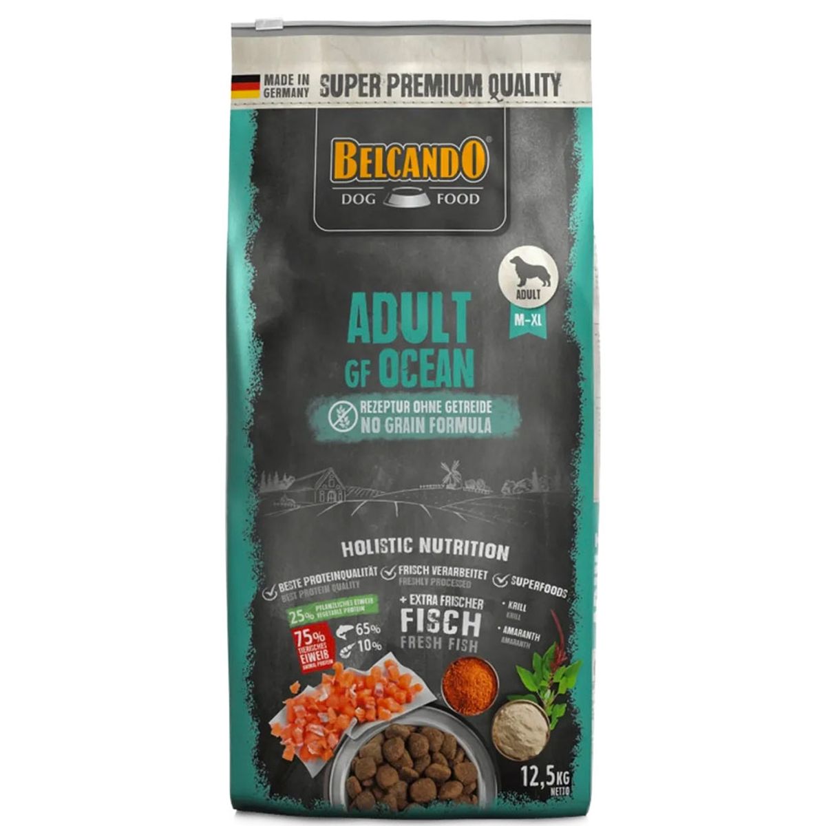 BELCANDO - Alimento Para Perros Belcando Adult Gf Ocean 12,5 Kg