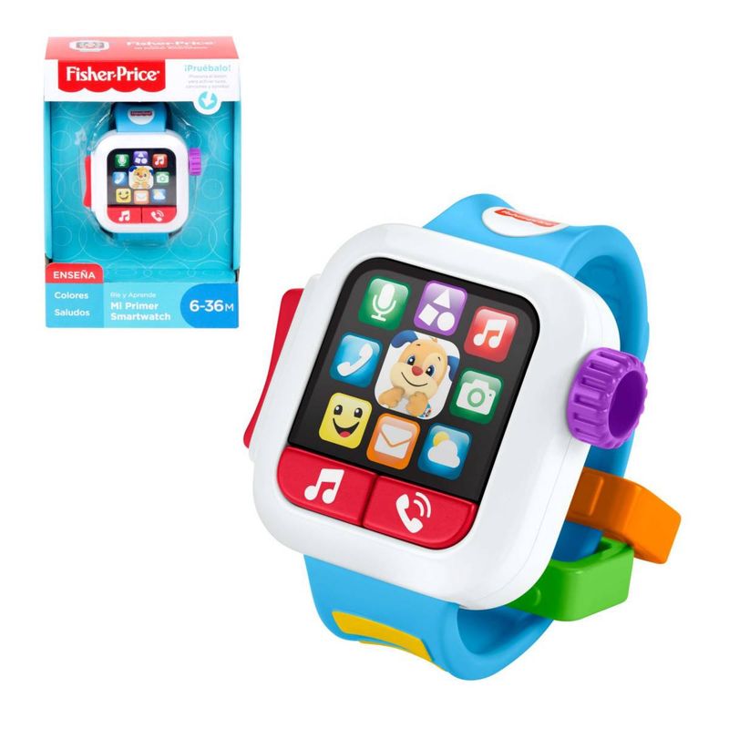 FISHER PRICE - Fisher Price Ríe Y Aprende Mi Primer Smart Watch