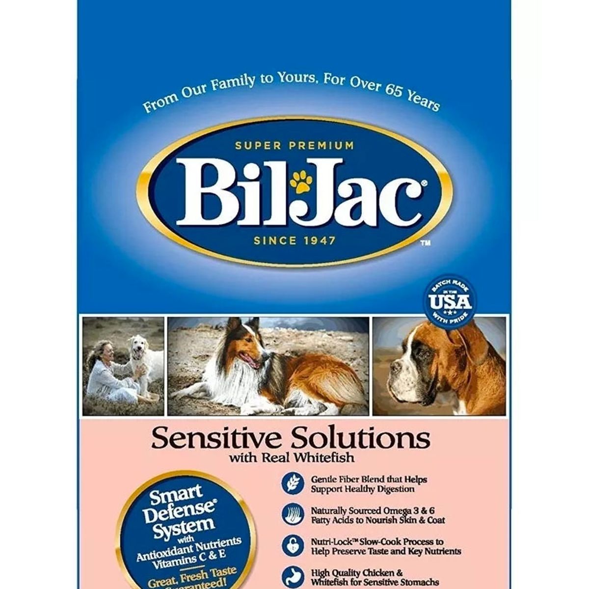 BIL JAC - Alimento Perro Bil Jac Sensitive Solutions 2.7 kg