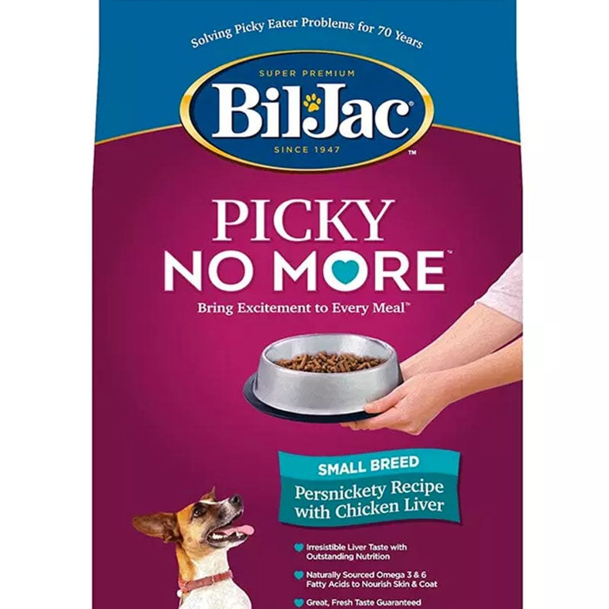 BIL JAC - Alimento Perro Bil Jac Picky No More Small Breed 2.72 kg