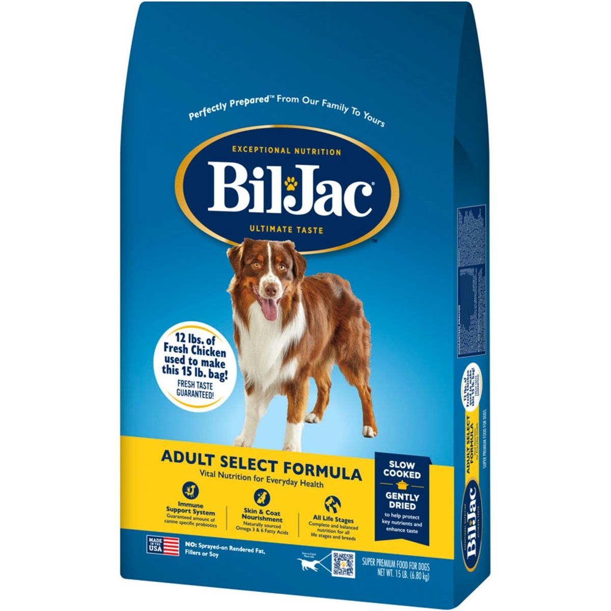 BIL JAC - Bil Jac Adulto Select Formula  6,8 Kg