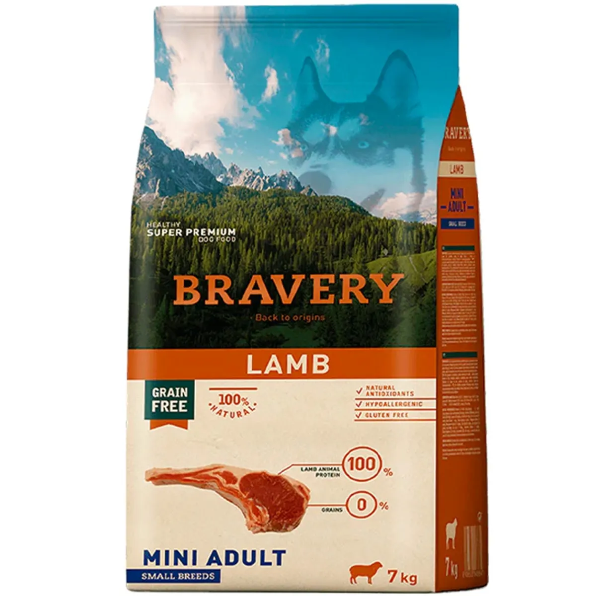 BRAVERY - Bravery Lamb Mini Adult Small Breeds 7 K