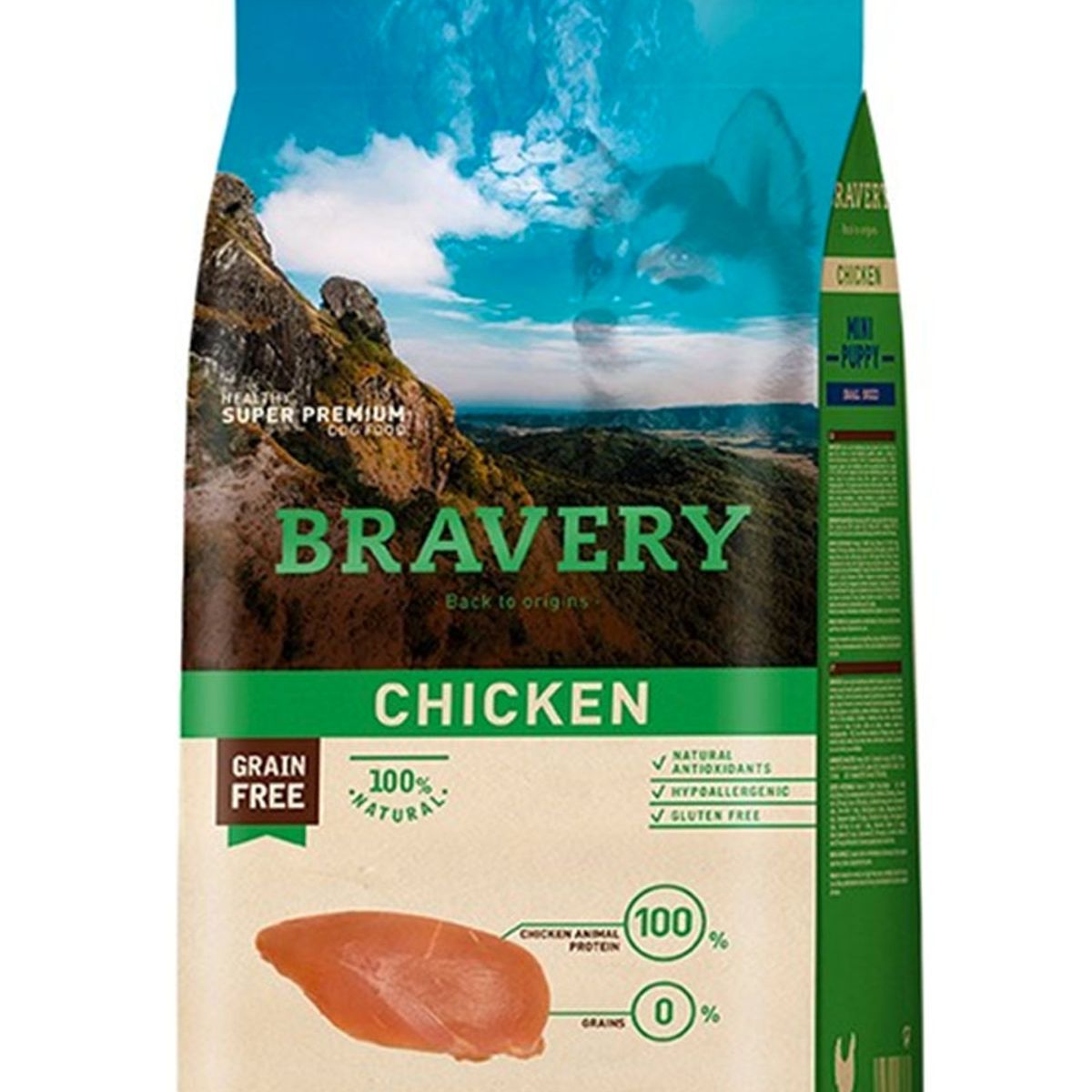 BRAVERY - Bravery Cachorro Raza Pequeña 7kg Pollo
