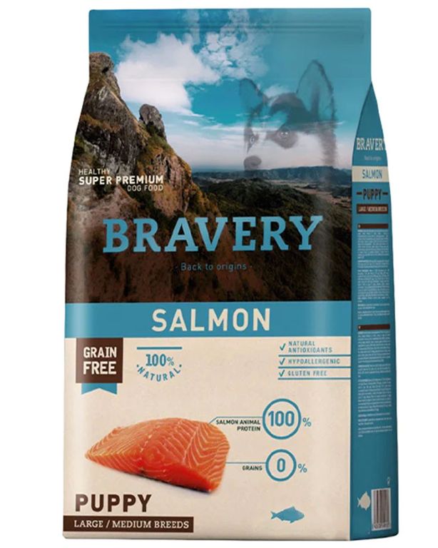 Alimento Perro Puppy Salmon Raza Grandemediana 12kg