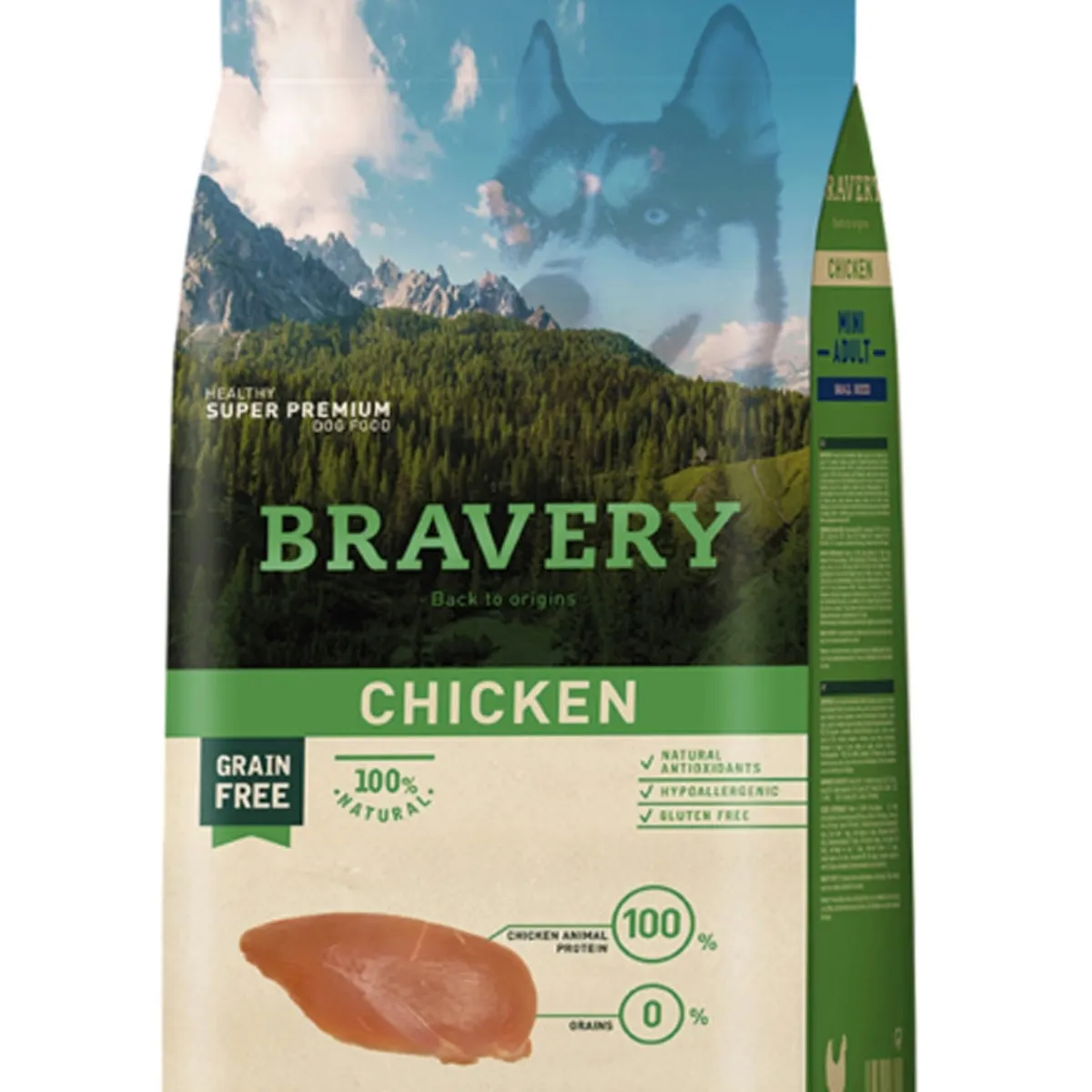 BRAVERY - Alimento Bravery Chicken Mini Adult Small Breed 7 Kg