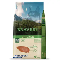 BRAVERY - Alimento Chicken Mini Adult Small Breed 7 Kg