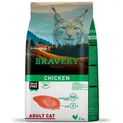 BRAVERY - Pollo Gato Adulto 7 Kg