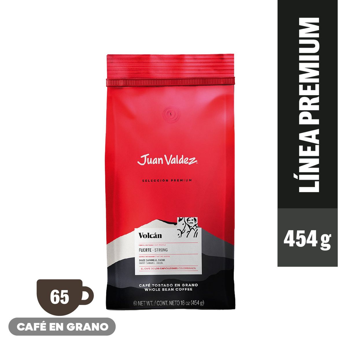 JUAN VALDEZ - Café Grano Volcan 454g