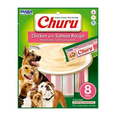 INABA - Churu Para Perro Pollo Con Salmón - 8 Und