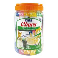 Churu Gatos - Tarro Variedades Atún Y Pollo - 50 Tubitos