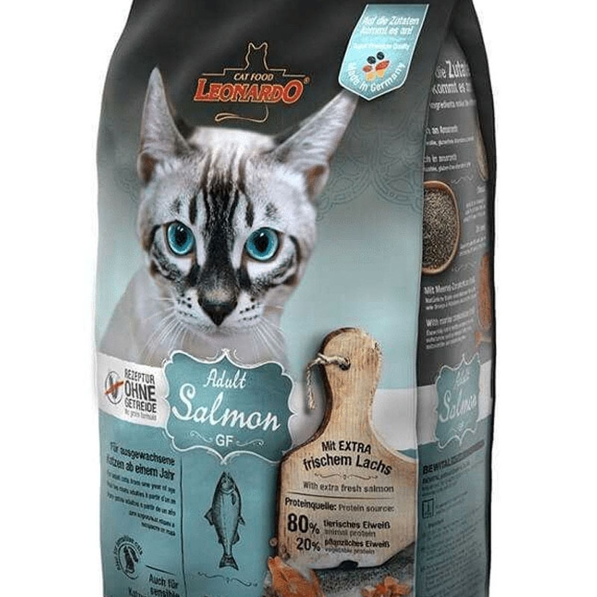 GENERICO - Leonardo Grain Free Salmón 1.8 Kg Gatos