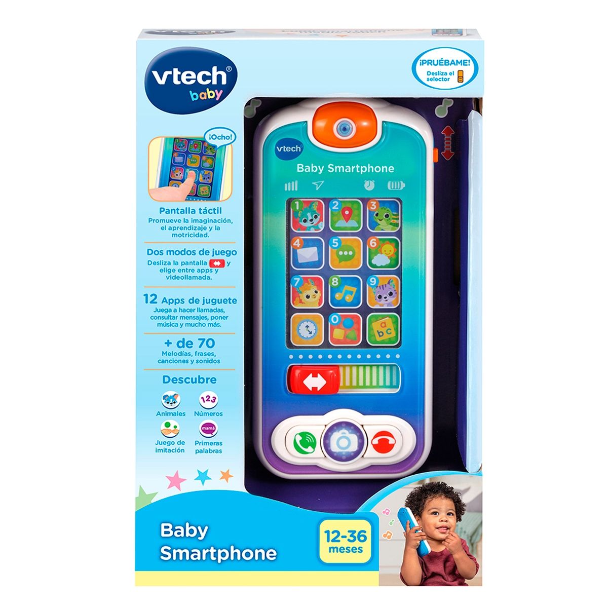 VTECH - Juego didáctico VTECH para bebé smartphone educativo