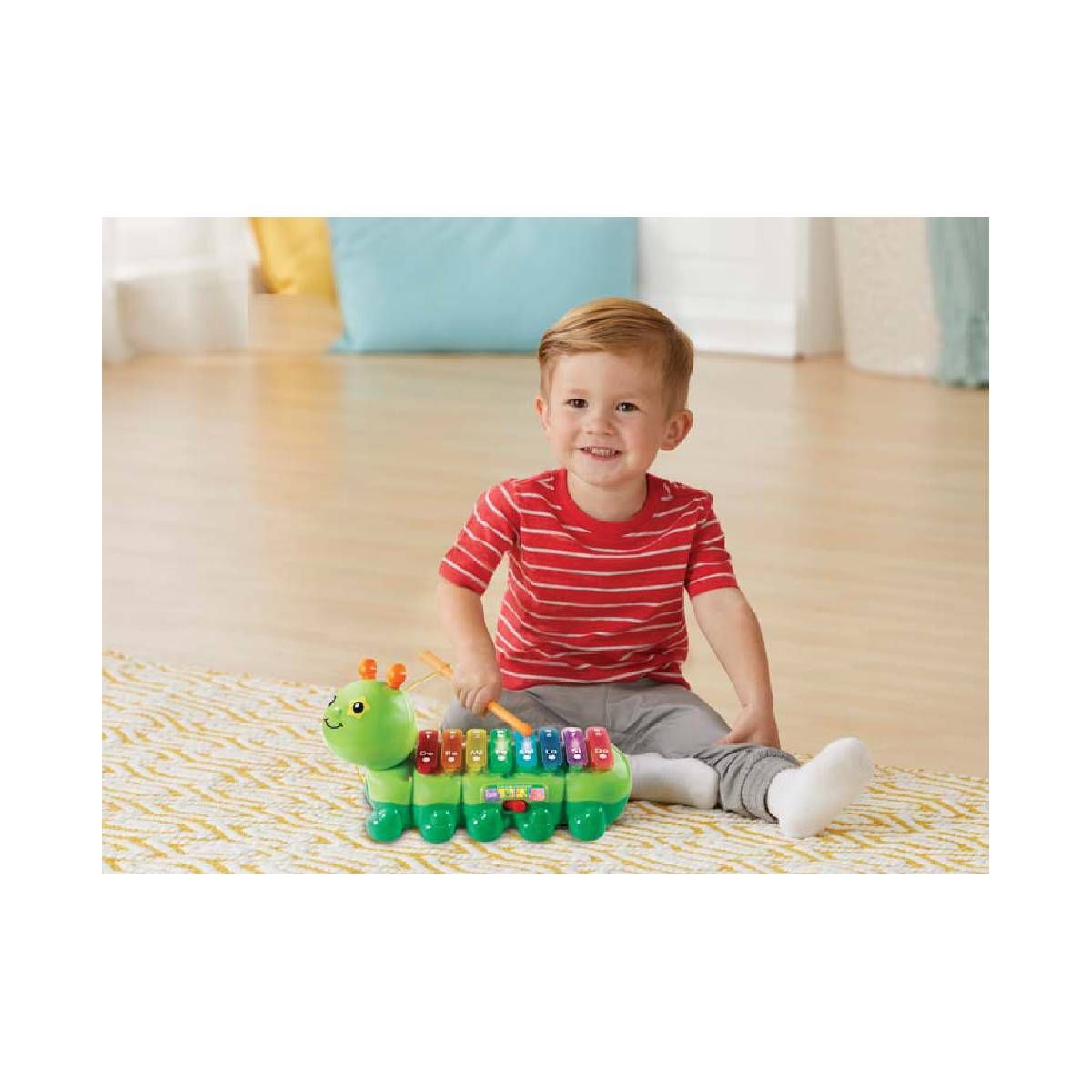 VTECH - Juguete didáctico VTECH oruga percusionista con luces y