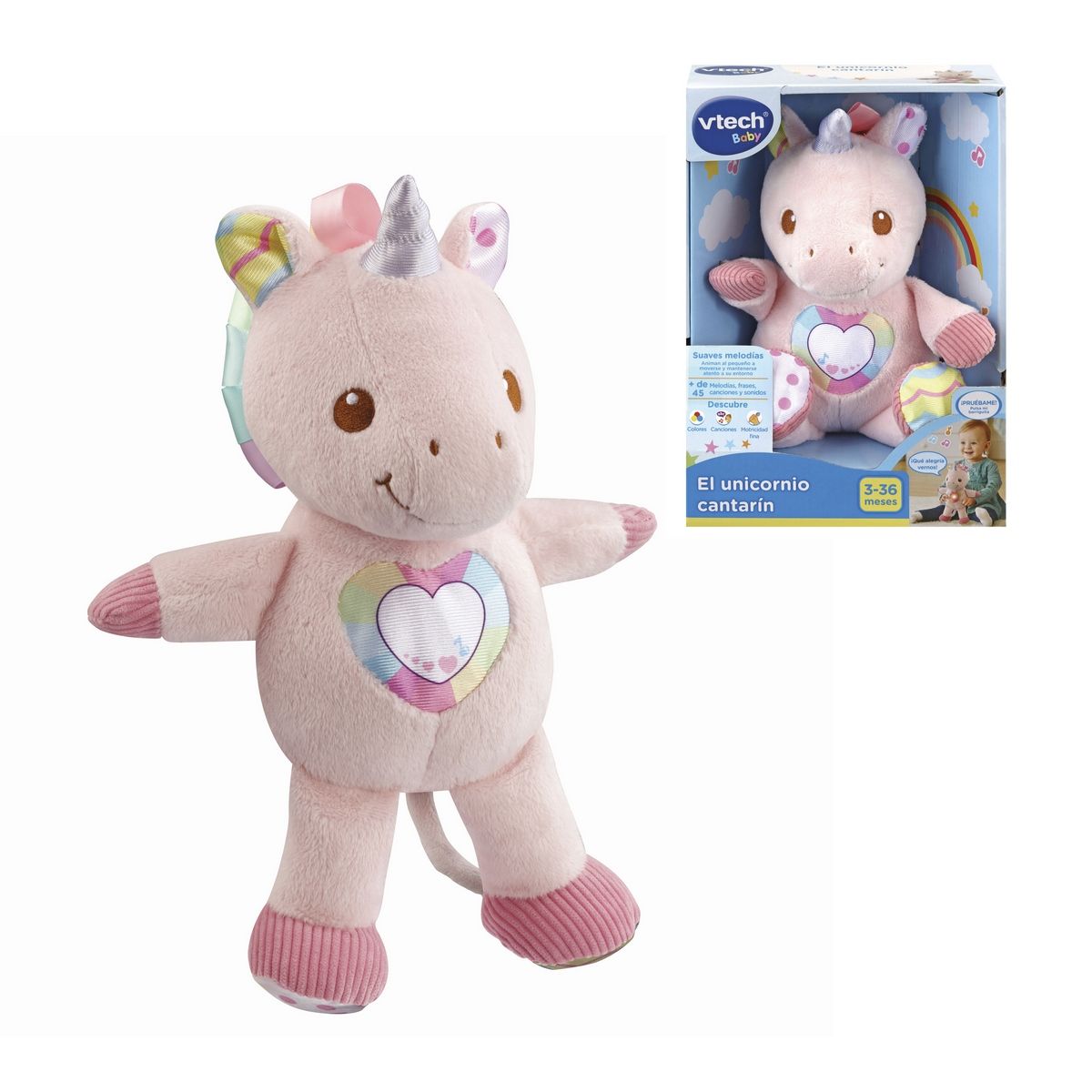 VTECH - Juguete didáctico VTECH unicornio cantarín interactivo