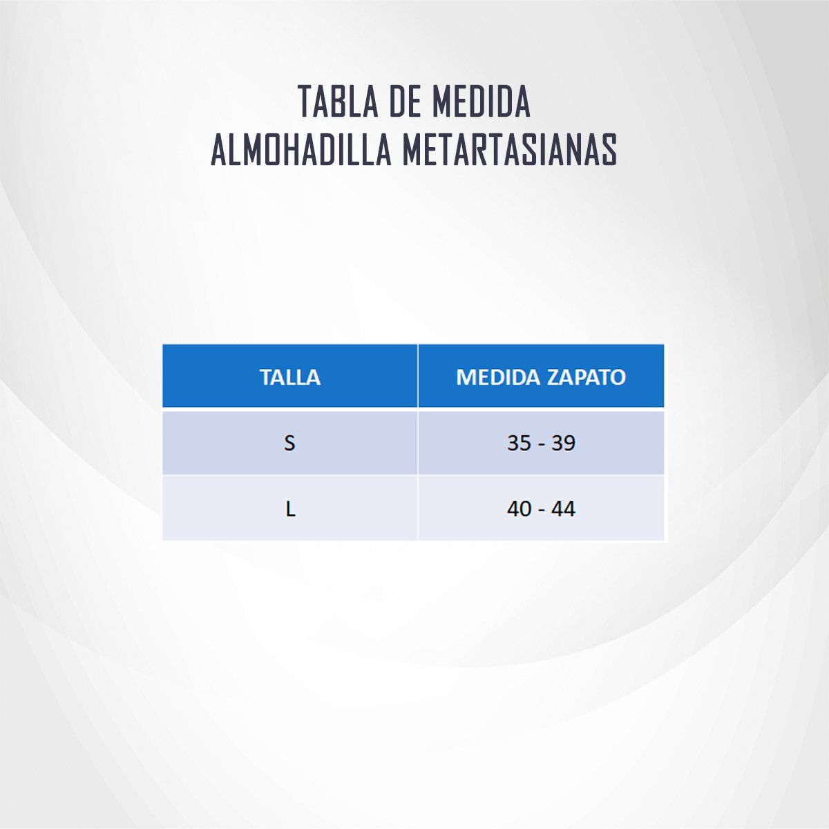 GENERICO - Par Almohadillas Metatarsianas Dedos Pies Negro Talla L
