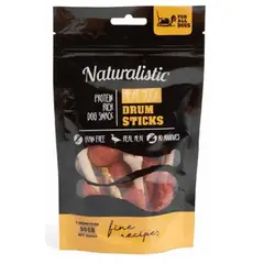 GENERICO - Snack Para Perros Drum Sticks De Pato Naturalistic - 90 Gr