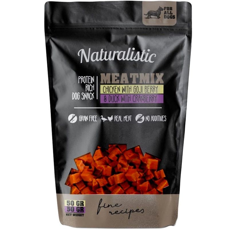 GENERICO - Snack Naturalistic  Meatmix Pato Pollo 100 Grs