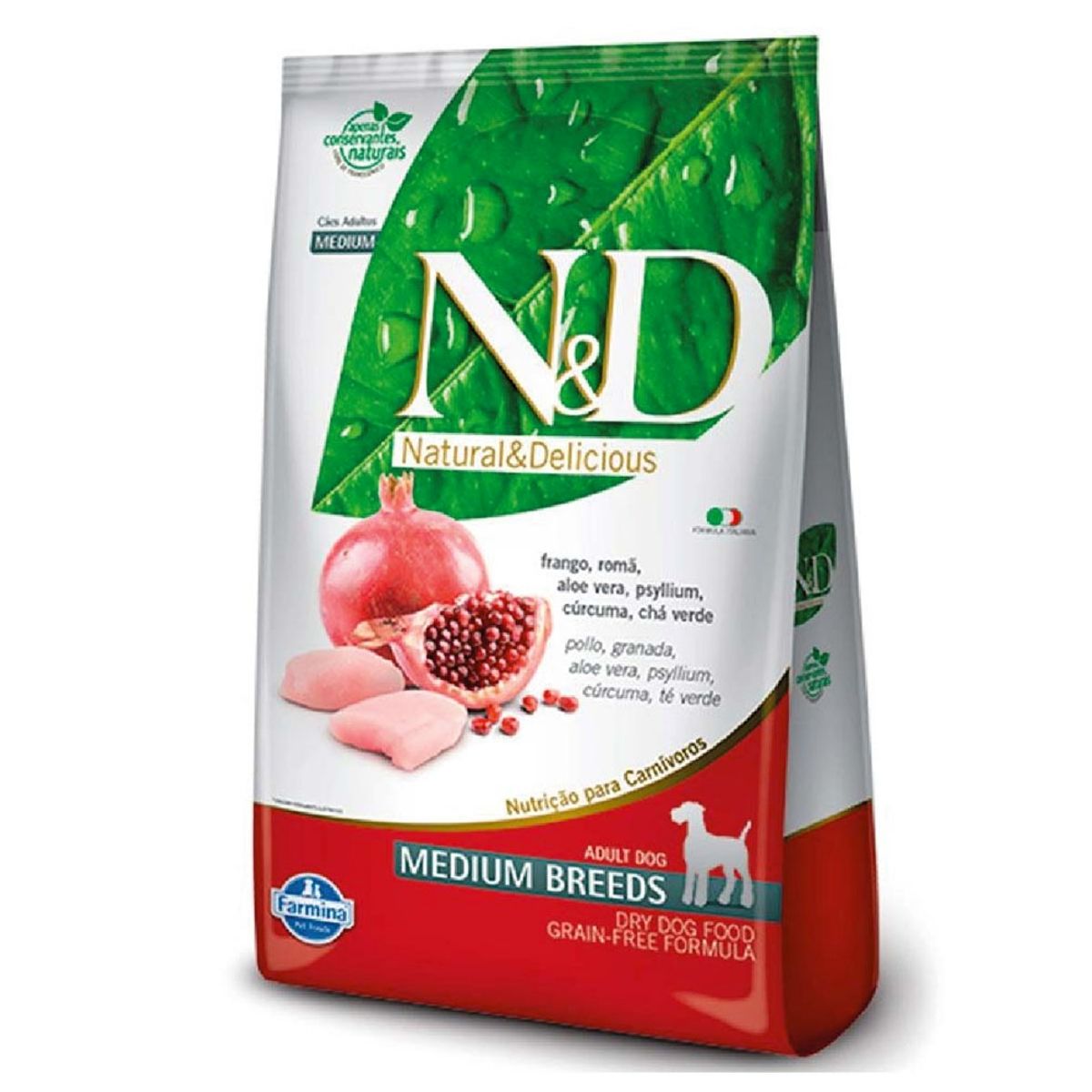 N&D - Alimento N Y D Para Perro Adulto  Medium  Breeds De 2.5kg