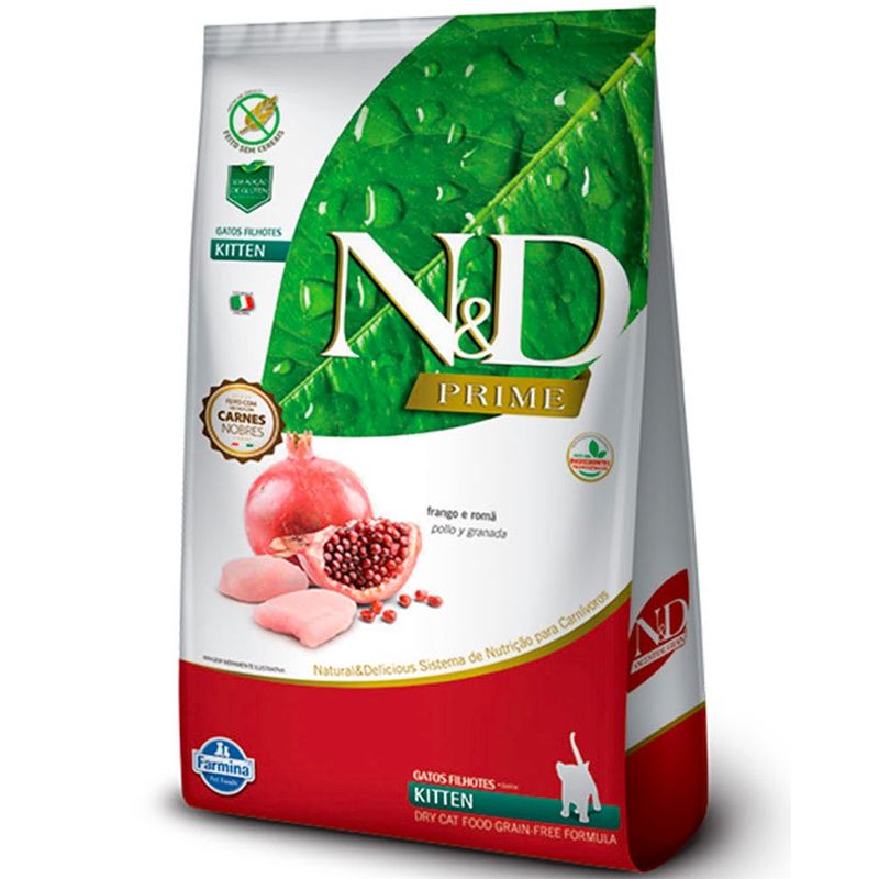 N&D - Alimento N&D Gato Kitten Pollo Y Granada 7,5 kg