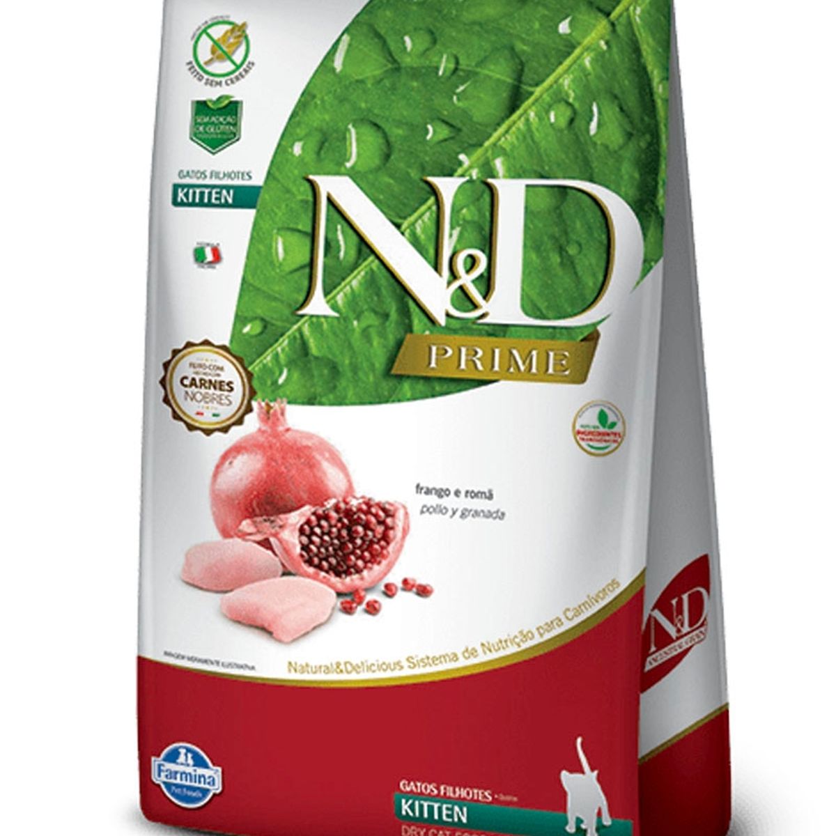 N&D - Alimento Naturaldelicious Kitten Gato Pollo Y Granada 1,5 kg