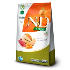 ND - Alimento Natural Delicious Pumpkin Pato Felino Adulto 1,5 kg