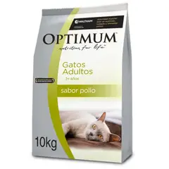 OPTIMUM - Alimento Gato Adulto X 10 Kg