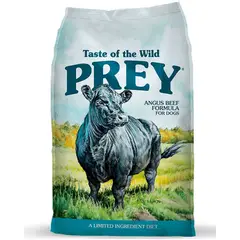 TASTE OF THE WILD - Prey Adulto Y Cachorro Angus Beef 11,36 K