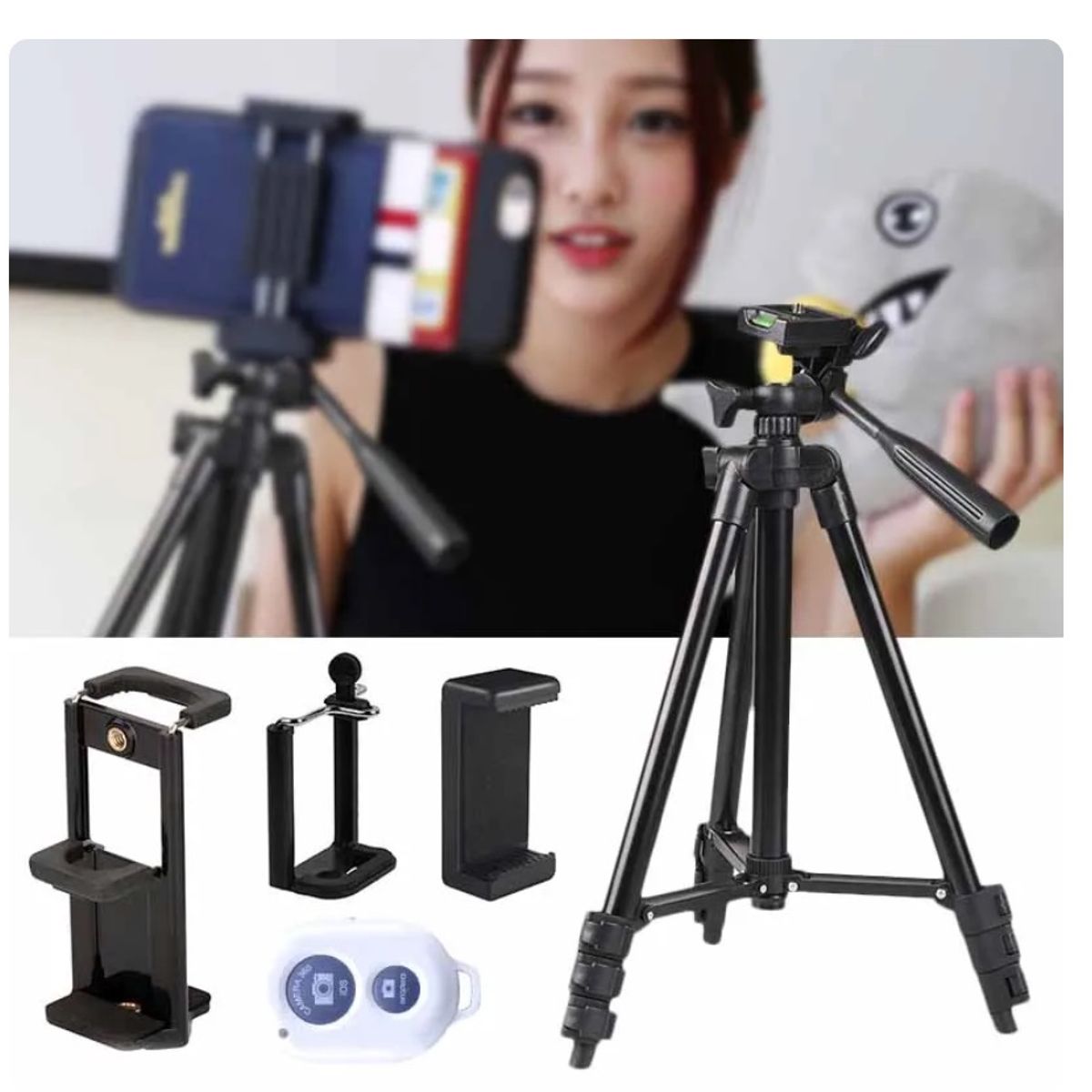 GENERICO - Trípode Para Camara Y Celular Generico 3120 Profesional