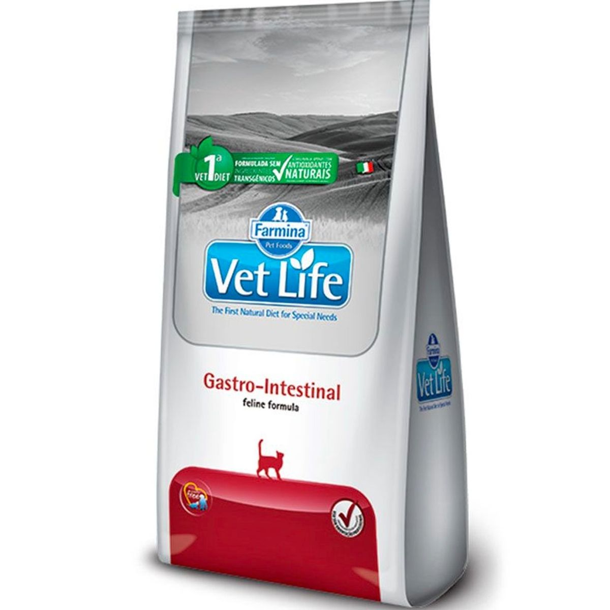 VETLIFE - Alimento Vet Life Cat Gastrointestinal 2 Kg