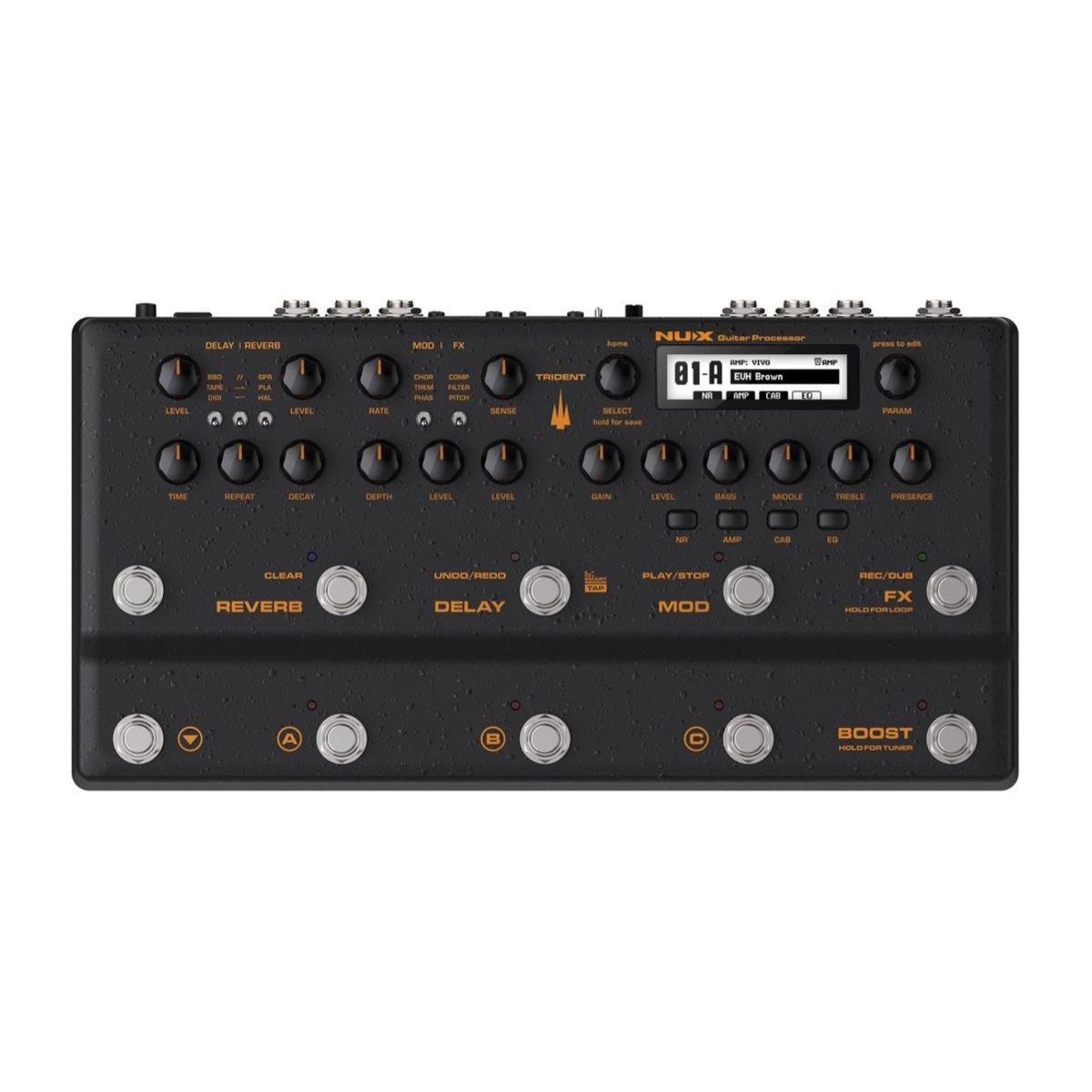 NUX - Pedalera Multiefectos Trident NME-5 NUX